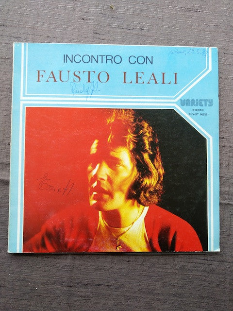 Fausto Leali : Incontro Con (LP, Comp)