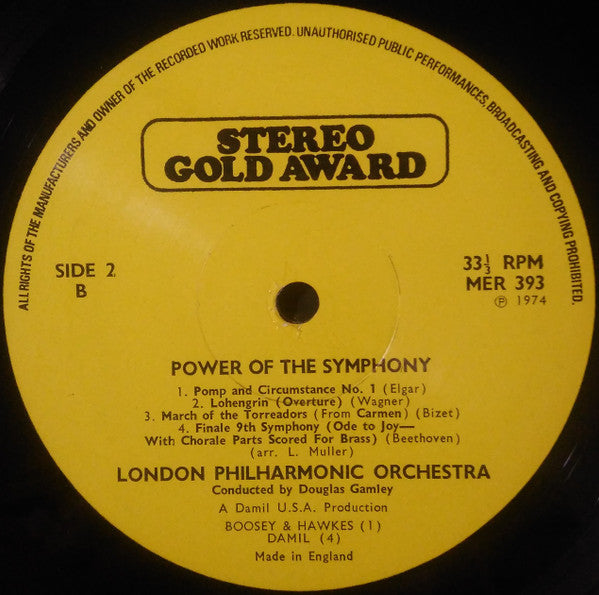 London Philharmonic Orchestra : Power Of The Symphony (LP)