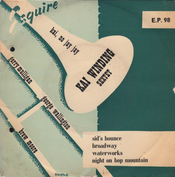 The Kai Winding Sextet : Kai Winding Sextet (7", EP)