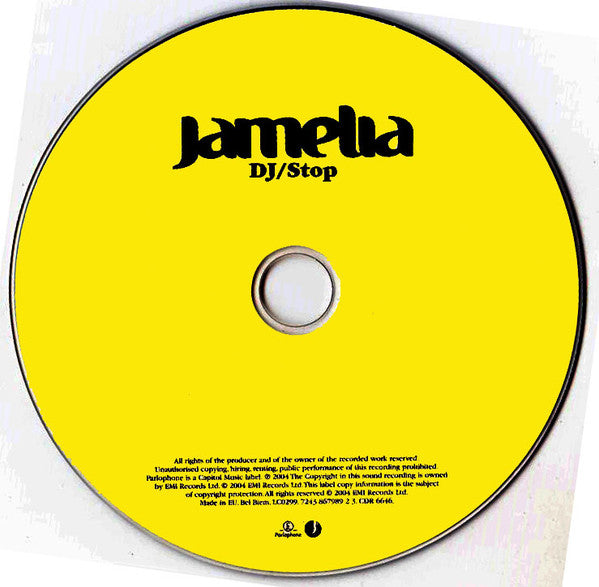 Jamelia : DJ / Stop (CD, Single)