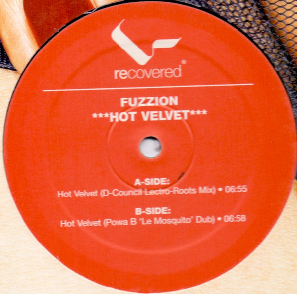 Fuzzion (2) : Hot Velvet (12")