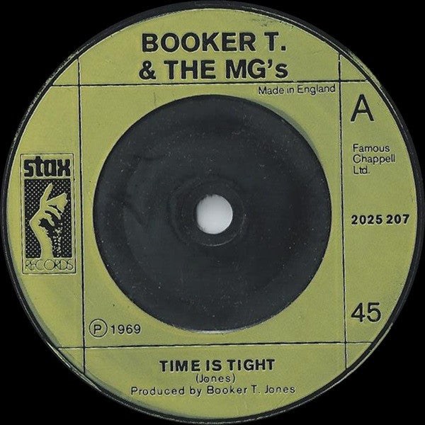 Booker T & The MG's / Eddie Floyd / William Bell & Judy Clay : Time Is Tight (7", RE)