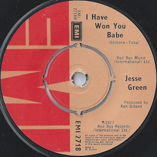 Jesse Green : I Believe In You (7")