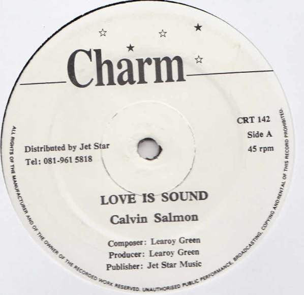 Calvin Salmon : Love Is Sound (12")