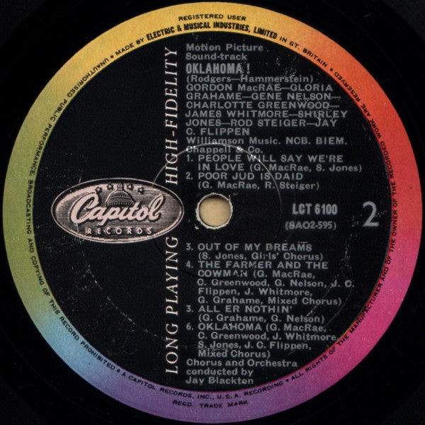 Rodgers & Hammerstein : Oklahoma! (LP, Album, Mono, RP)