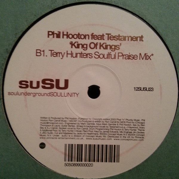 Phil Hooton Featuring Testament : King Of Kings (12")