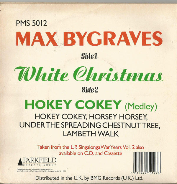 Max Bygraves : White Christmas (7", Single, Gat)