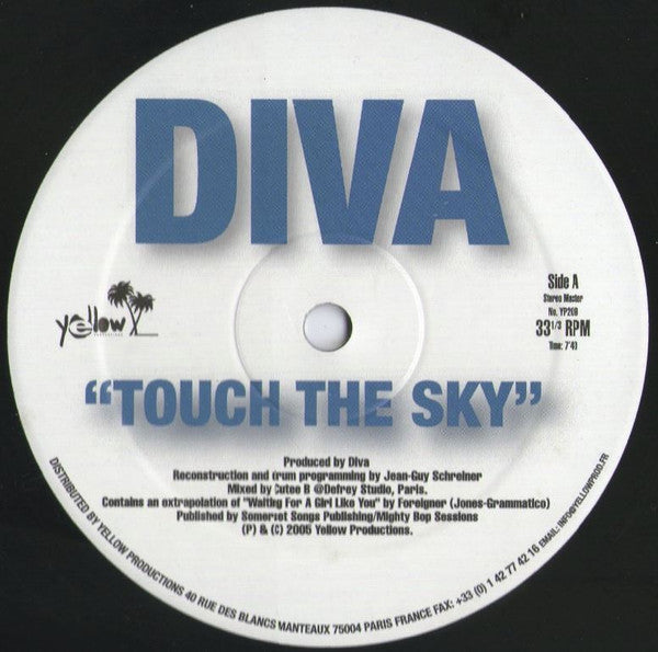 Diva (12) : Sunshine / Touch The Sky (12")