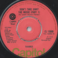 Tavares : Don't Take Away The Music (7", Single)