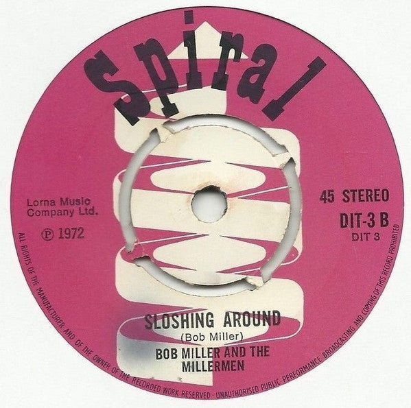 Bob Miller & The Millermen : Doin' The Slosh (7", Single)