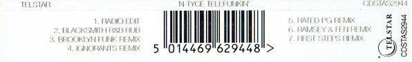 N-Tyce : Telefunkin' (CD, Single)