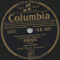 Larry Adler : Genevieve (Shellac, 10")