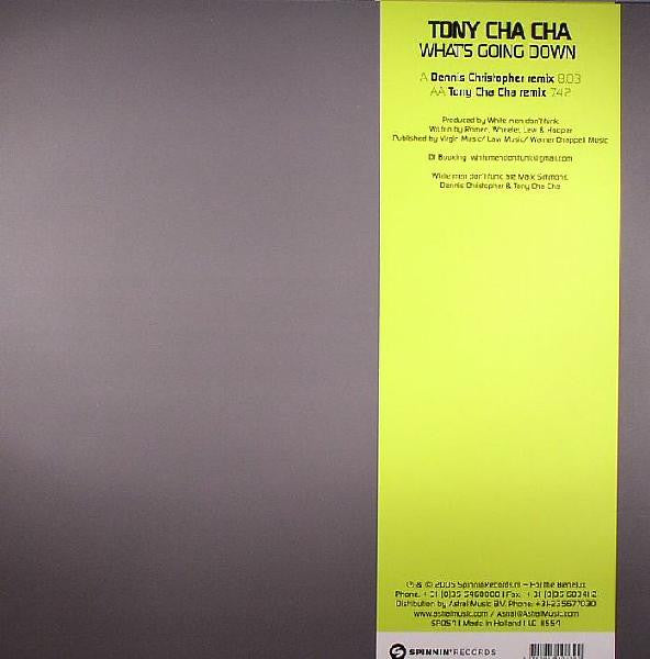 Tony Cha Cha : What's Going Down (12")