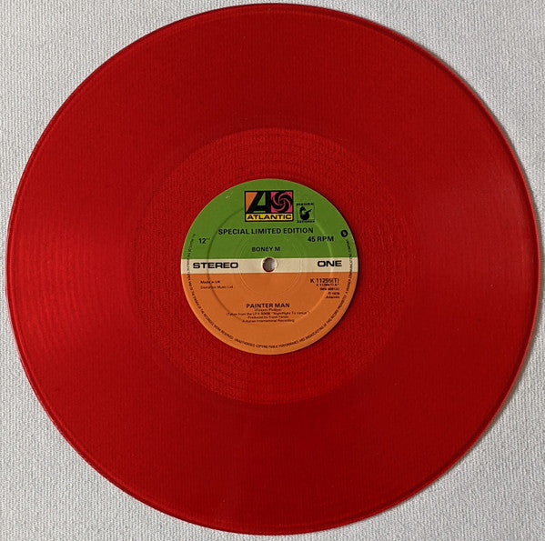 Boney M. : Painter Man (12", Ltd, Red)