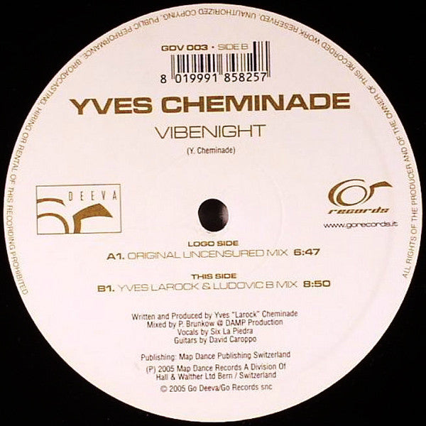 Yves Cheminade : Vibenight (12")