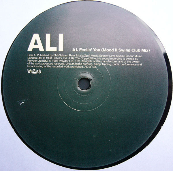 Alistair Tennant : Feelin' You (2x12", Single, Promo)