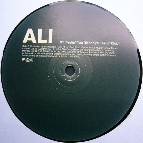 Alistair Tennant : Feelin' You (2x12", Single, Promo)