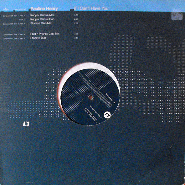 Pauline Henry : If I Can't Have You (2x12")