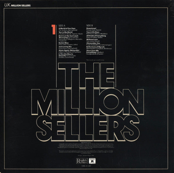 Various : The Million Sellers (8xLP, Comp + Box)