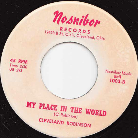 Cleveland Robinson : Woman In Motion (7", Single)