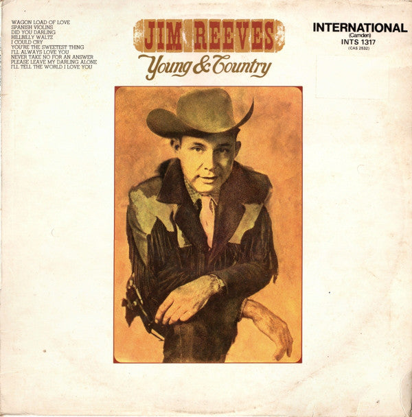 Jim Reeves : Young & Country (LP, Comp)