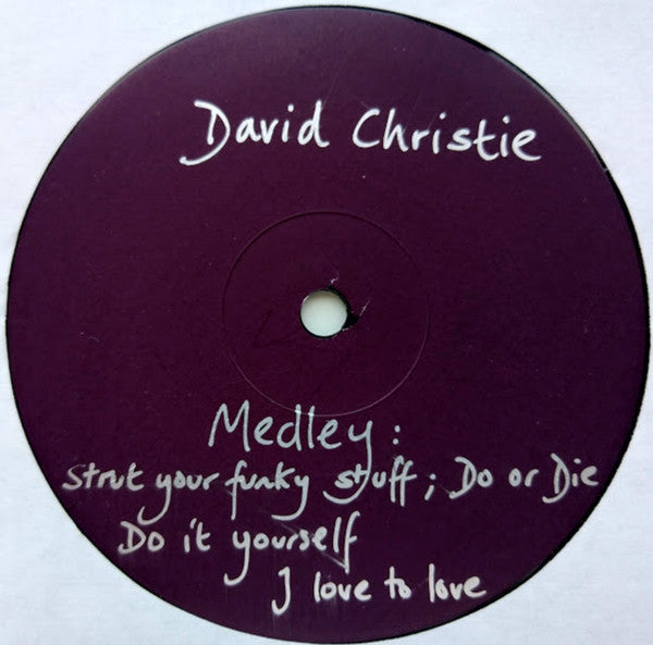 David Christie : Medley (12", W/Lbl)