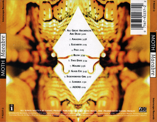 Moth Macabre : Moth Macabre (CD, Album)