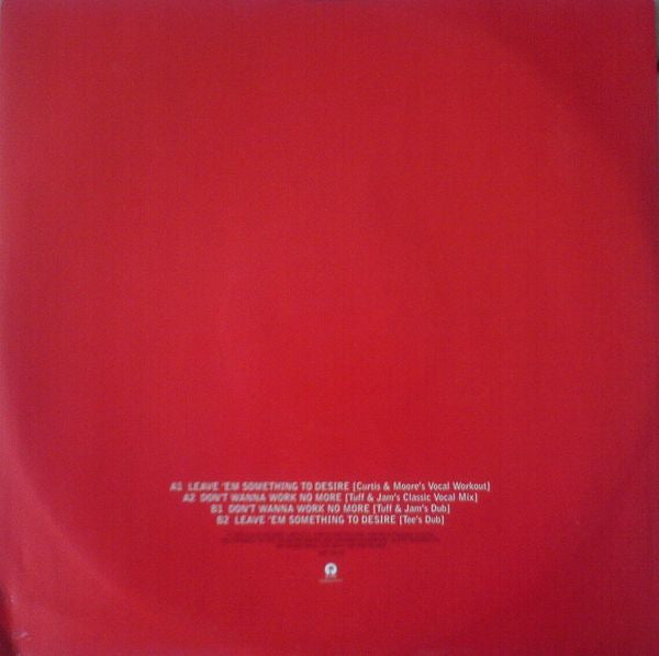 Sprinkler : Leave 'Em Something To Desire (12", Promo)