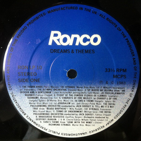 Various : Dreams & Themes (LP, Comp)