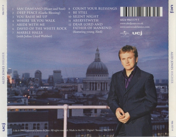 Aled Jones : Higher (CD, Album)