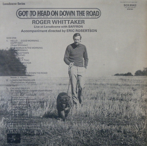 Roger Whittaker With Saffron (4) : Got To Head On Down The Road (LP, Album)