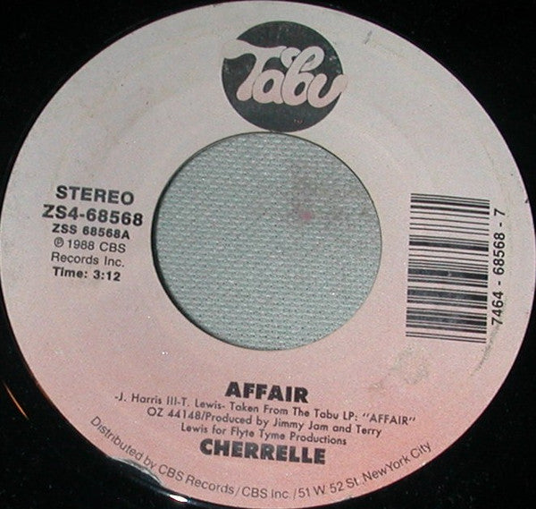 Cherrelle : Affair (7")