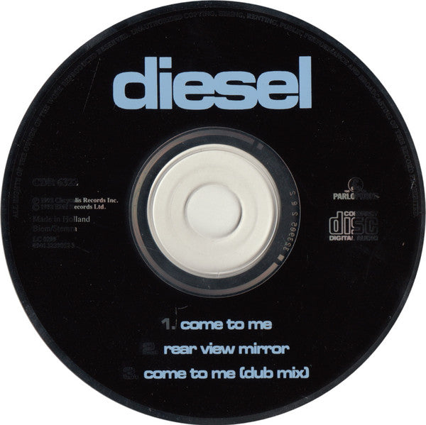Diesel (3) : Come To Me (CD, Maxi)
