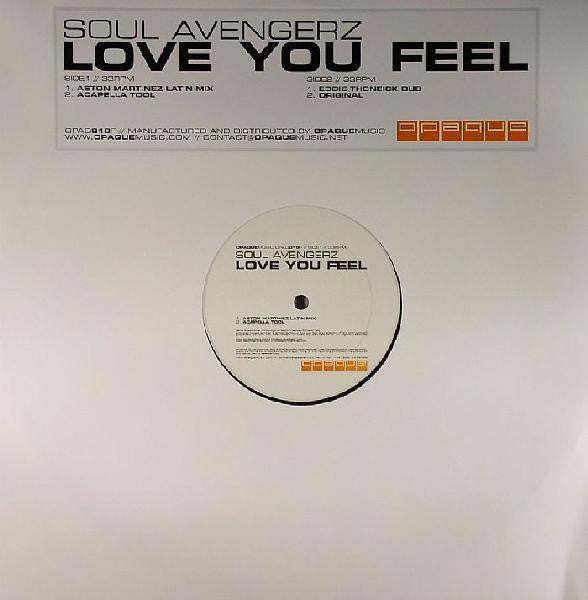 Soul Avengerz : Love You Feel (12")