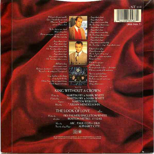 ABC : King Without A Crown (7", Single, Pap)