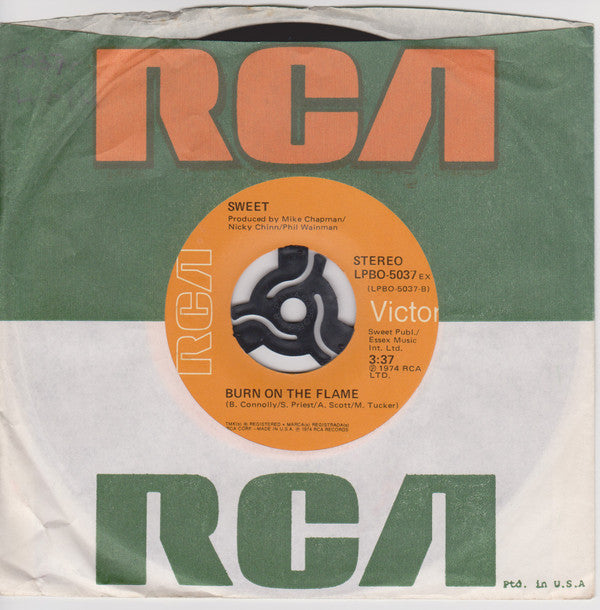 Sweet* : The Six Teens (7", Single, USA)