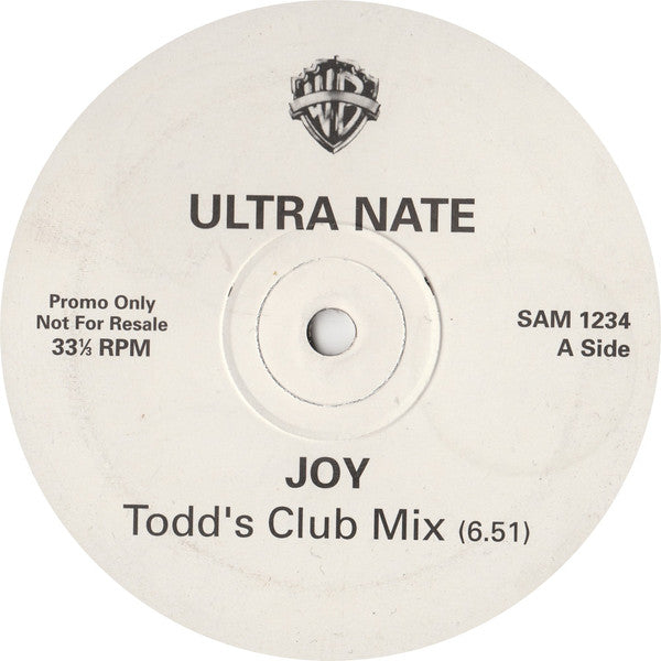 Ultra Naté : Joy (12", Promo)