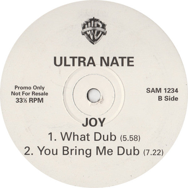 Ultra Naté : Joy (12", Promo)