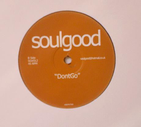 Soulgood : Don't Hold Back (12")