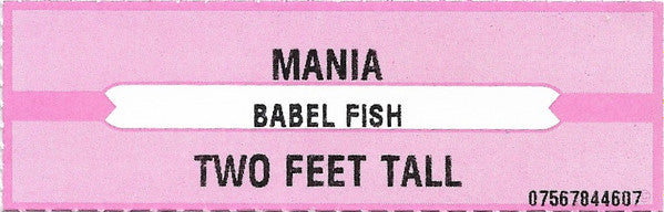 Babel Fish (2) : Mania (7", Single)