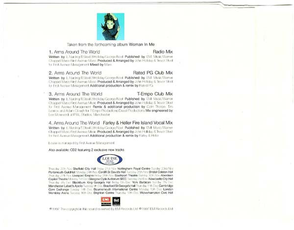 Louise : Arms Around The World (CD, Single, CD1)