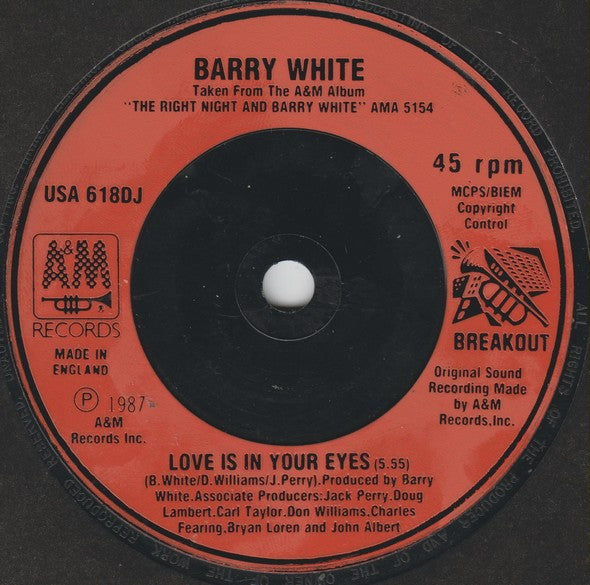 Barry White : For Your Love (I'll Do Most Anything) (7", Single)