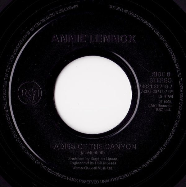 Annie Lennox : No More "I Love You's" (7", Single, Jukebox)