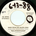 REO Speedwagon : Here With Me (7", Single, Promo)