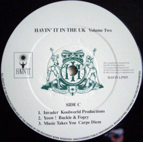 Craig Jensen : Havin'It In The U.K. Volume 2 (2xLP, Mixed)