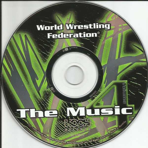 James A. Johnston : World Wrestling Federation: The Music Volume 4 (CD, Comp)