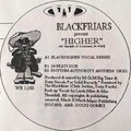 Blackfriars : Higher (Remixes) (12", W/Lbl)