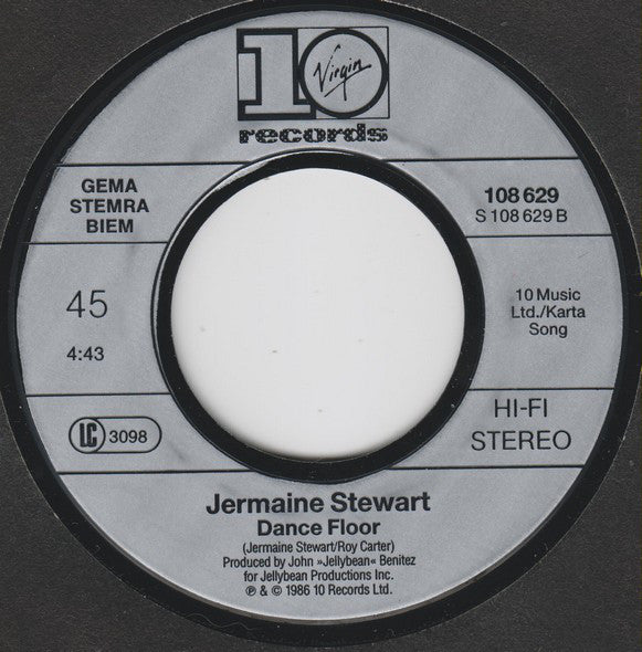 Jermaine Stewart : Jody (7", Single)