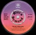 Mitch Rider And The Detroit Wheels* : You Get Your Kicks  (7", Fou)