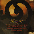 Wolfgang Amadeus Mozart, William Steinberg Conducting Pittsburgh Symphony Orchestra : Symphony No. 40 In G Minor, K.550 / Eine Kleine Nachtmusik, K.525 (Serenade For String Orchestra) (LP, Album)